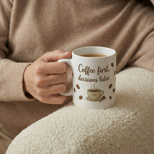 Coffee First Decisions Later Mug  - Then Everything Else